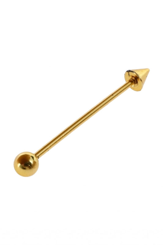 Piercing, NO822, Tija, 4 cm, Auriu