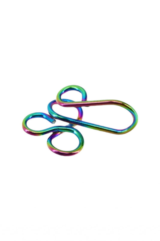 Piercing, NO838, 1 cm, Multicolor