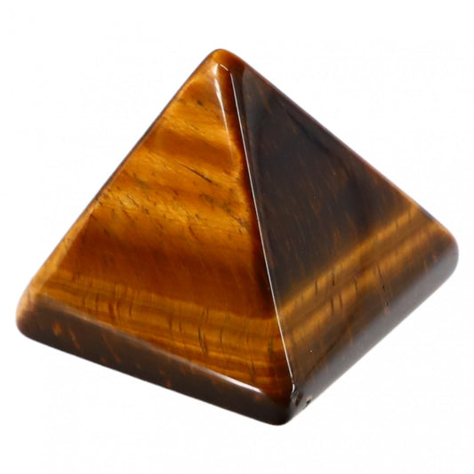 Piramida din piatra semipretioasa, NO006, 3 cm, Multicolor