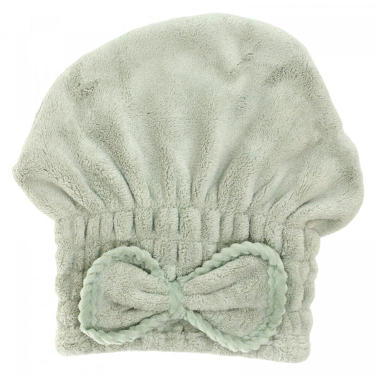 Prosop pentru uscat parul, Adulti, Tip caciulita, NO4782, 21 x 26 cm, Verde