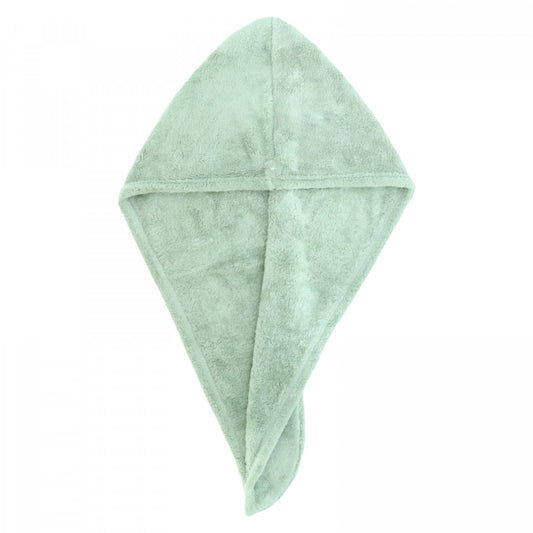 Prosop pentru uscat parul, Nasture pentru fixare, Pentru adulti, NO22692, 65 x 26 cm, Verde