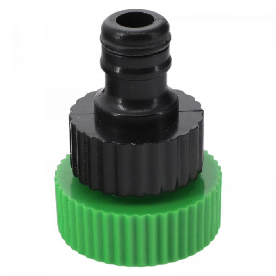 Racord de imbinare furtun, NO4312, 1/2'' - 3/4'', Negru