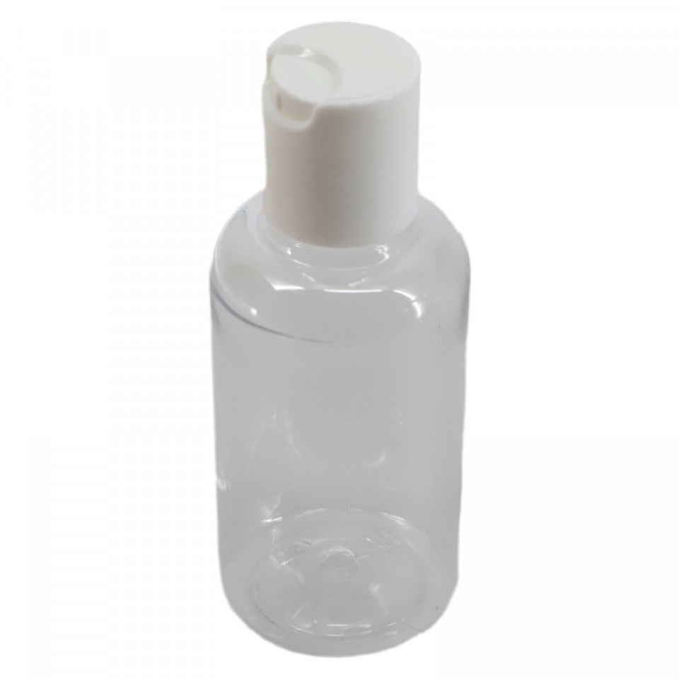 Recipient gradat din plastic cu capac, 75 ml, NO4236, Plastic, Transparent