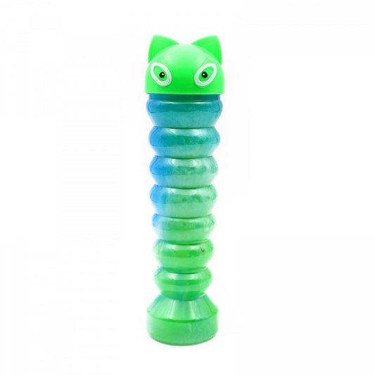 Recipient Slime magic gelatina, tub pisica, Verde, 19 cm,