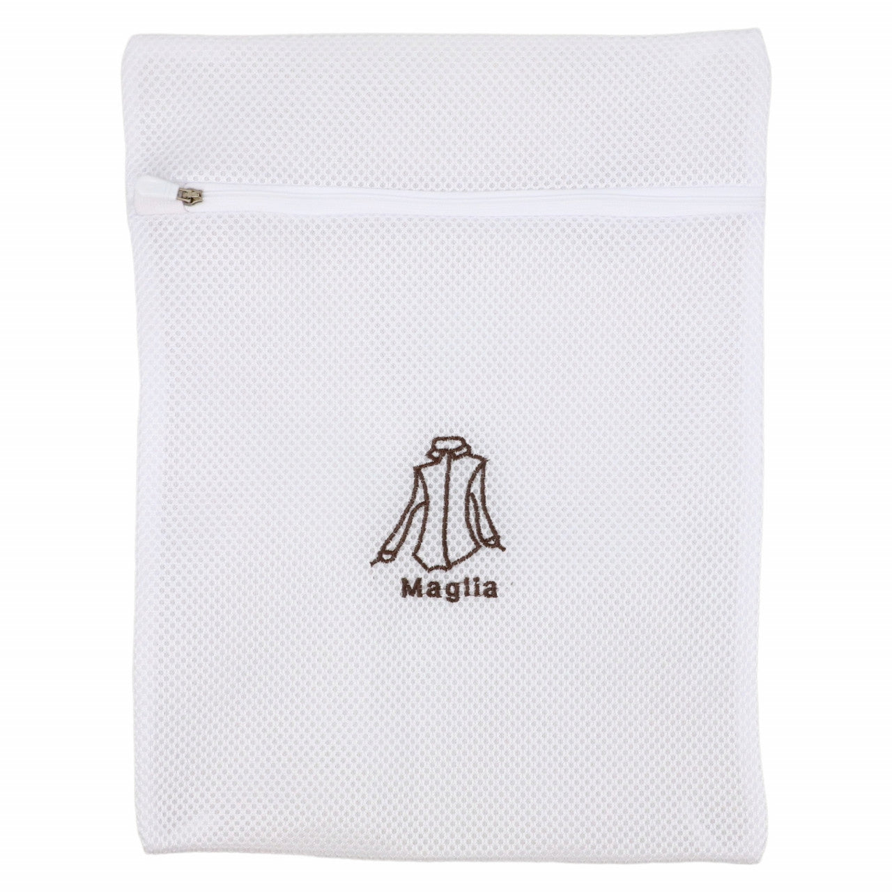 Saculet pentru masina de spalat, pereti dubli, pentru rufe delicate, pulover, camasi, NO741, 30 x 40 cm, Alb