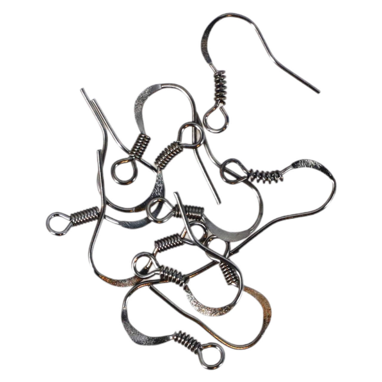 Set 10 bucati, Tortite pentru cercei, NO881, 1.7 cm, Negru