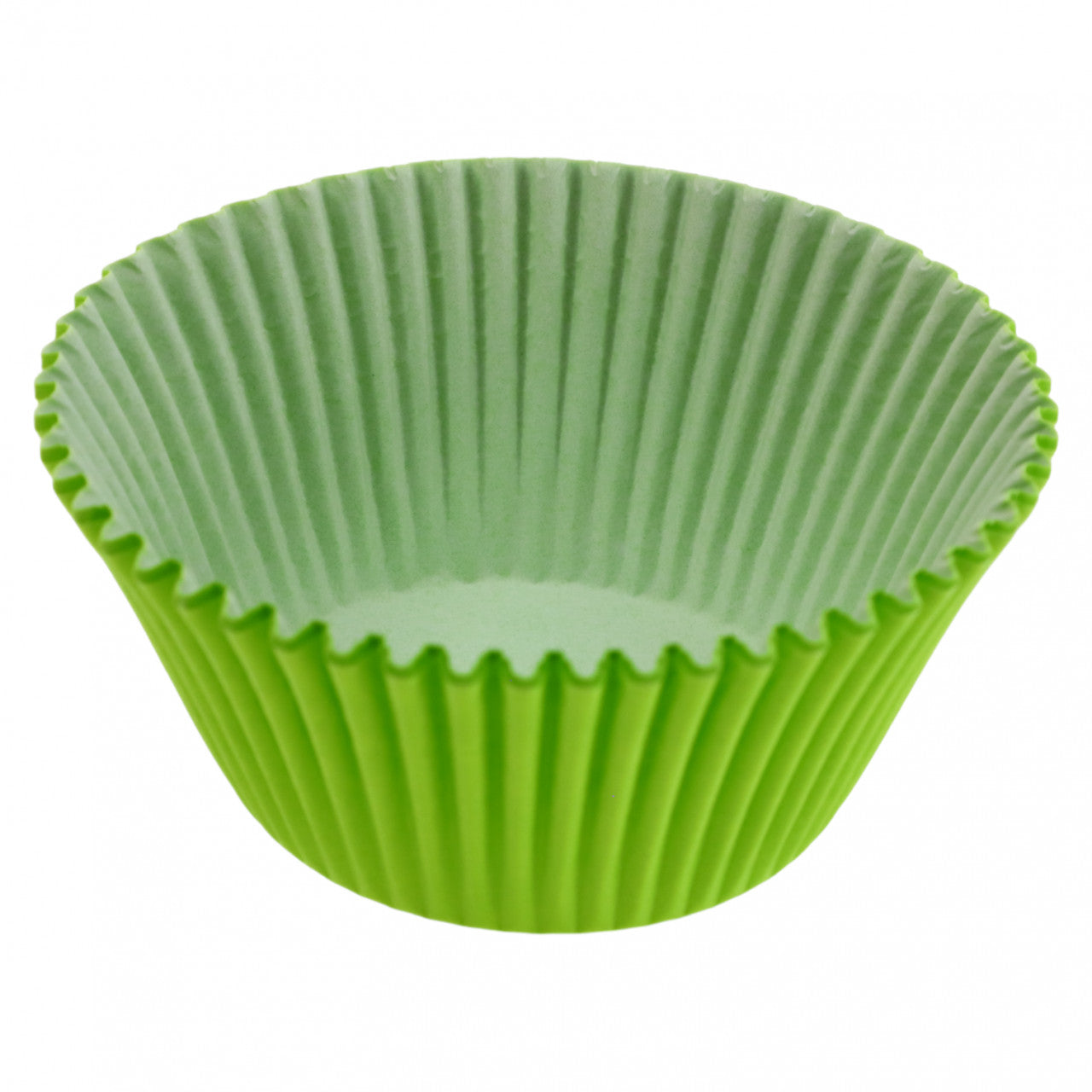 Set 100 bucati, forme de copt din hartie pentru briose, NO7990, 12 cm, Verde