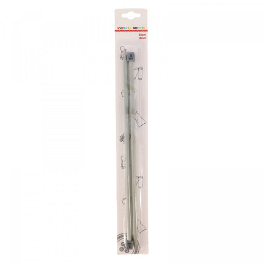 Set 2 Andrele drepte, NO554, 350 x 8 mm, Gri