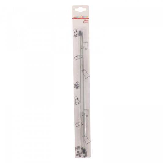 Set 2 Andrele drepte, NO563, 350 x 2.5 mm, Gri