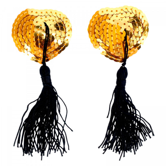 Set 2 buc, accesorii autoadezive sani, paiete, Negru