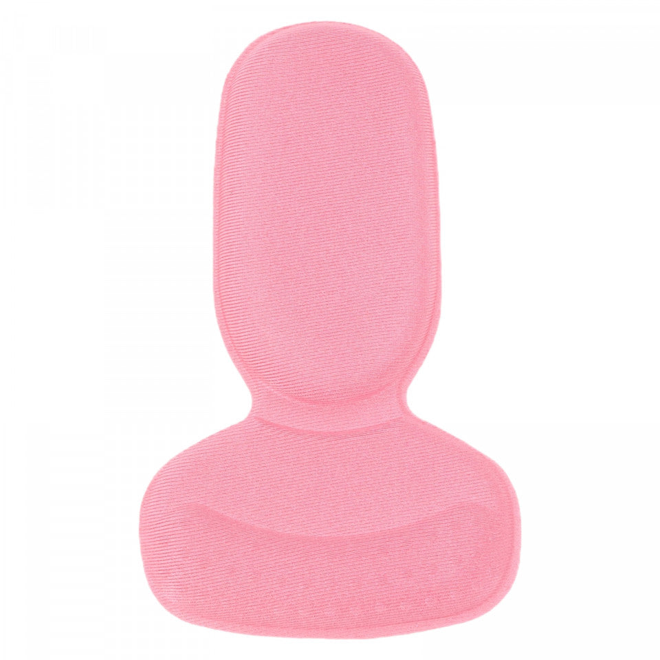 Set 2 bucati, branturi ortopedice din spuma cu memorie pentru calcai, cu pernite pentru calcai superior, 14 x 9 cm, Roz