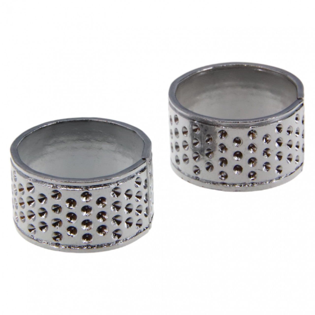Set 2 bucati, Degetare, croitorie, NO5244, 1 x 2 cm, Argintiu