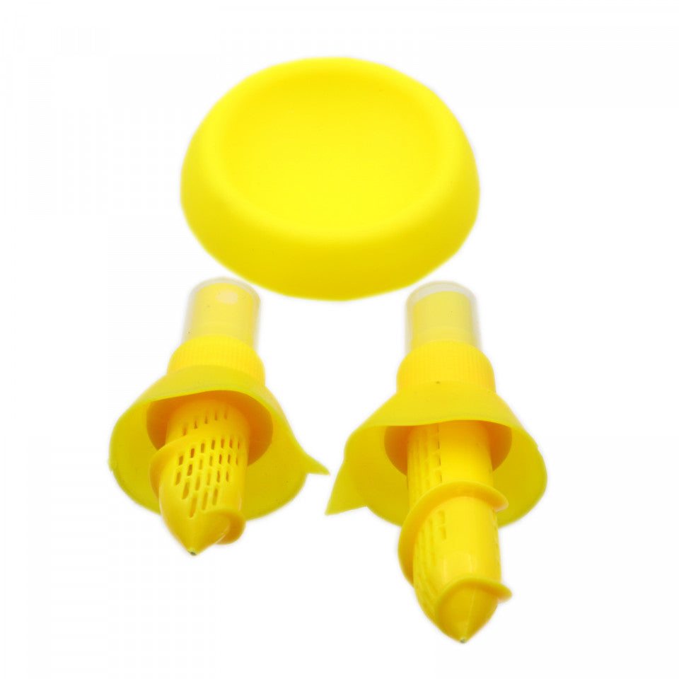 Set 2 bucati, Pulverizator cu suport pentru citrice, Galben