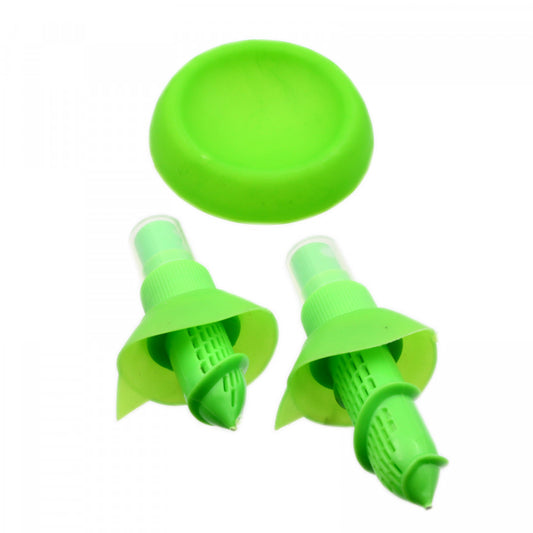 Set 2 bucati, Pulverizator cu suport pentru citrice, Verde