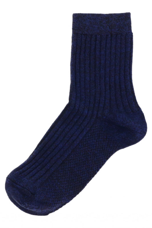 Set 2 bucati, Sosete Dama lungi, 95% bumbac, 36 - 41, NO3226, Albastru