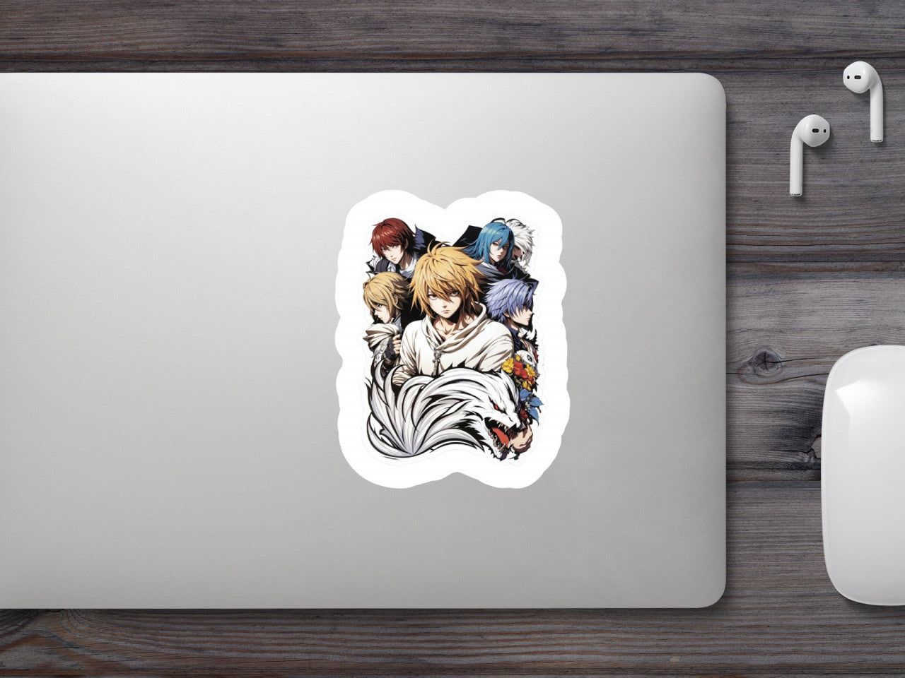 Set 2 bucati, Sticker decorativ, Grup de tineri, Rezistent la apa, NO6740, 16 cm, Multicolor