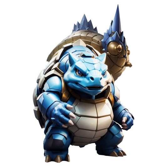 Set 2 bucati, Sticker decorativ, Pokemon dragon, Rezistent la apa, NO6695, 16 cm, Multicolor