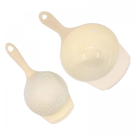 Set 2 bucati, Strecuratoare plastic, 9 si 6.5 cm