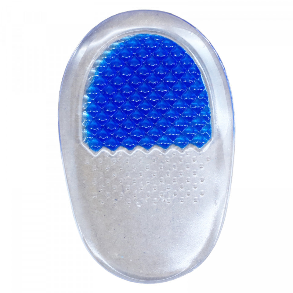 Set 2 bucati, Talonete din silicon pentru confort, antialunecare, ortopedic, NO5566, 8.3 x 5.3 cm, Albastru