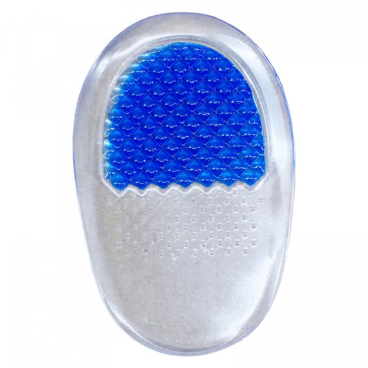 Set 2 bucati, Talonete din silicon pentru confort, antialunecare, ortopedic, NO5566, 8.3 x 5.3 cm, Albastru