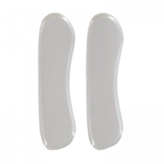 Set 2 bucati, Talonete / Pernute din silicon pentru calcai superior, ortopedic, transparente, NO165