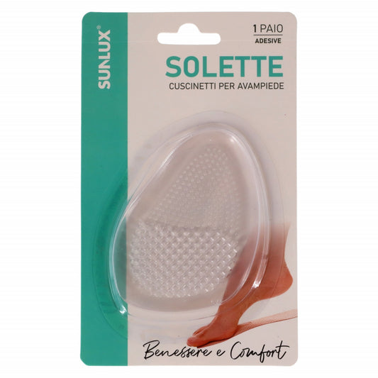 Set 2 bucati, Talonete / Pernute din silicon pentru confort, ortopedic, antialunecare, NO424, 6.6 x 9 cm, Transparent