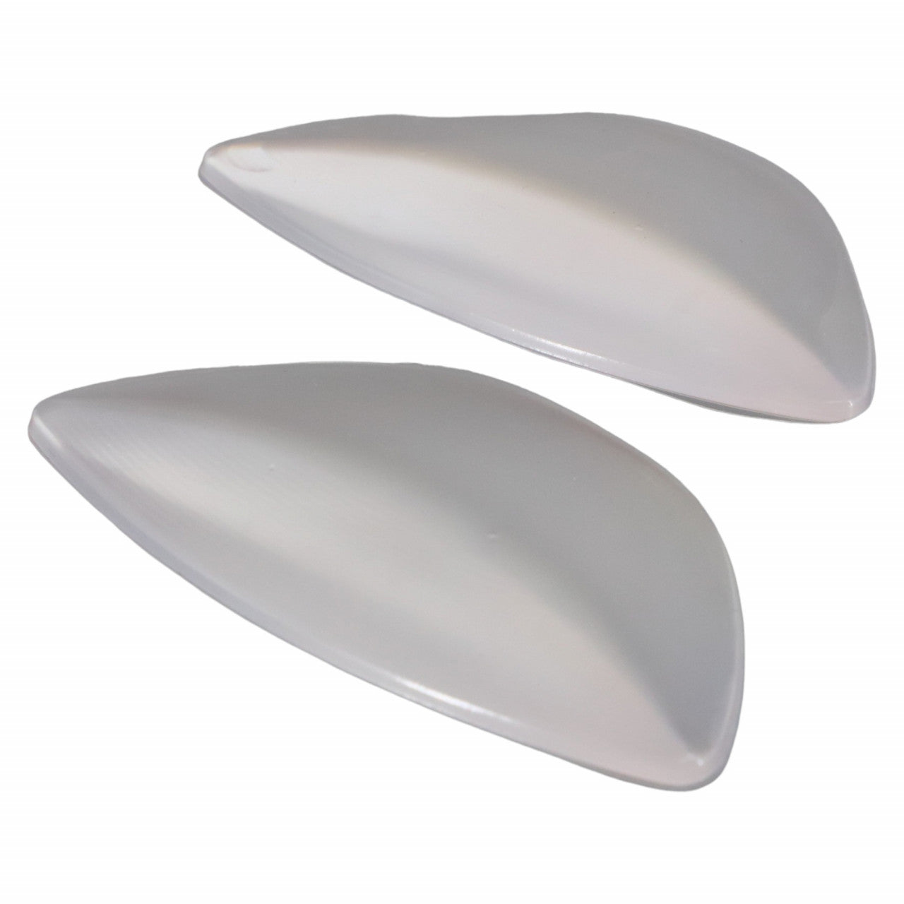 Set 2 bucati, Talonete / Pernute din silicon pentru confort, ortopedic, antialunecare, NO462, 4.7 x 8.3 cm, Transparent