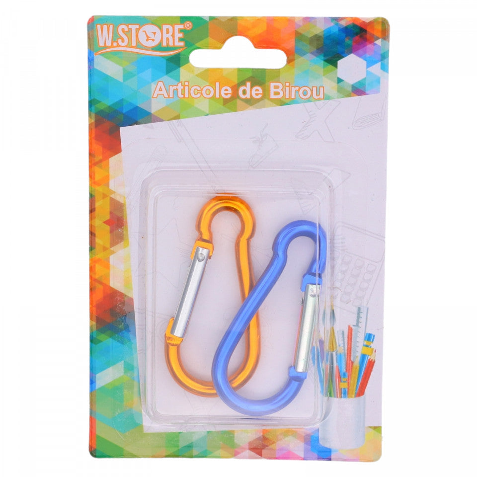 Set 2 carabine, NO9574, 6 x 3 cm, Albastru/Galben