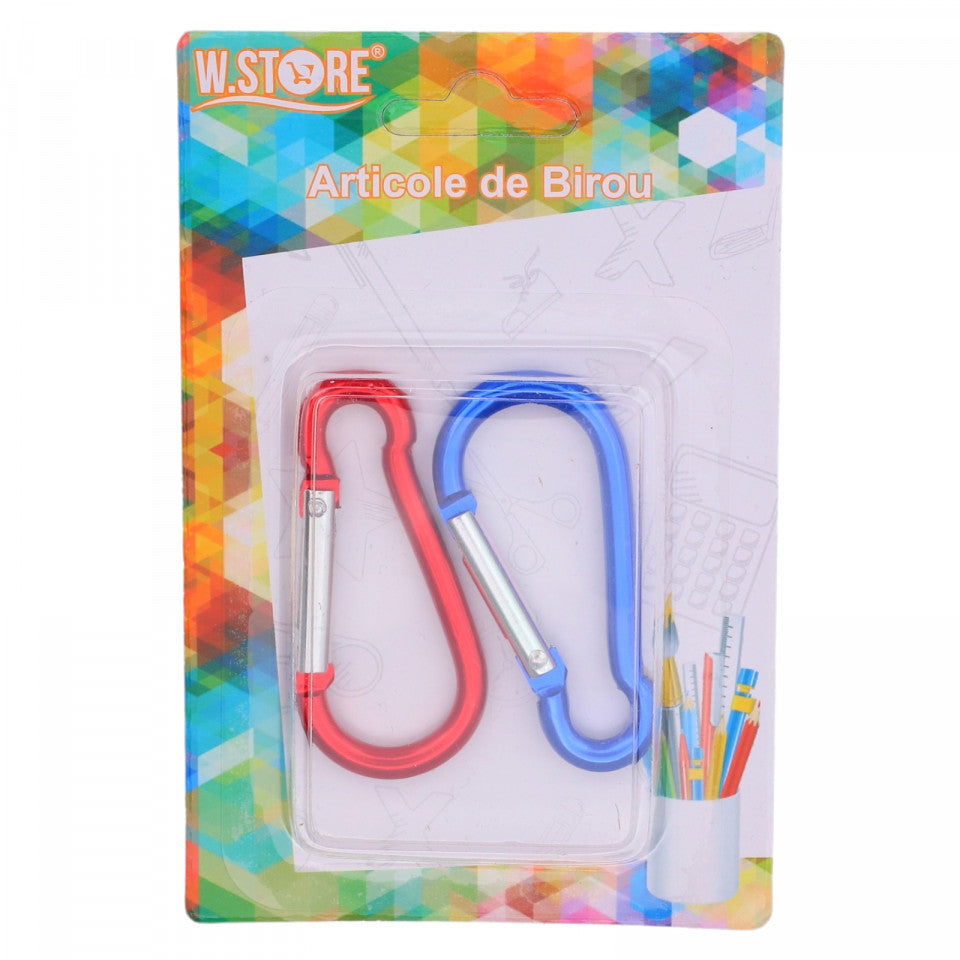 Set 2 carabine, NO9578, 6 x 3 cm, Albastru/Rosu