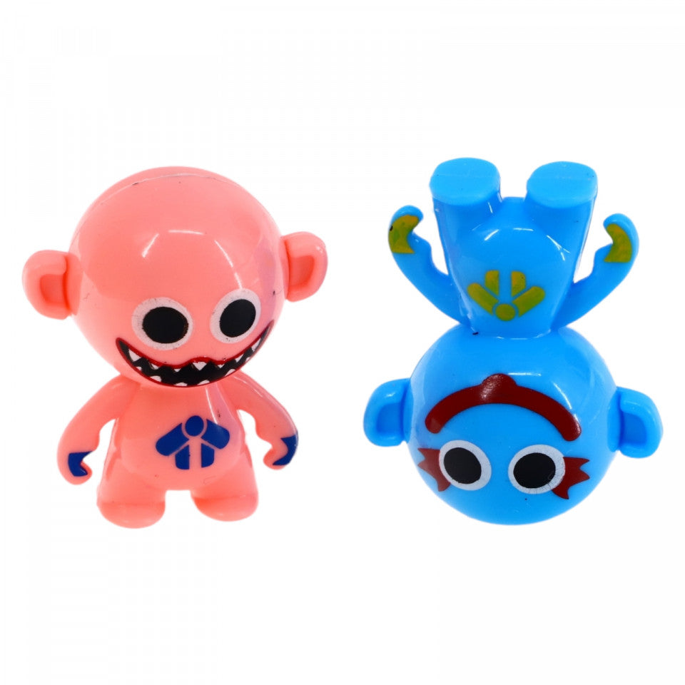 Set 2 figurine Thumbler, Hopa mitica, Huggy Wuggy, NO55, 3.5 cm, Multicolor
