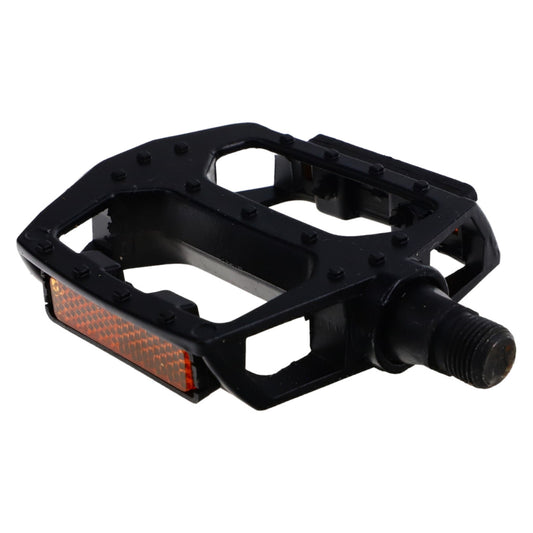 Set 2 pedale bicicleta, Antiderapant, Ochi de pisica, NO43, 9.5 x 12 cm, Negru