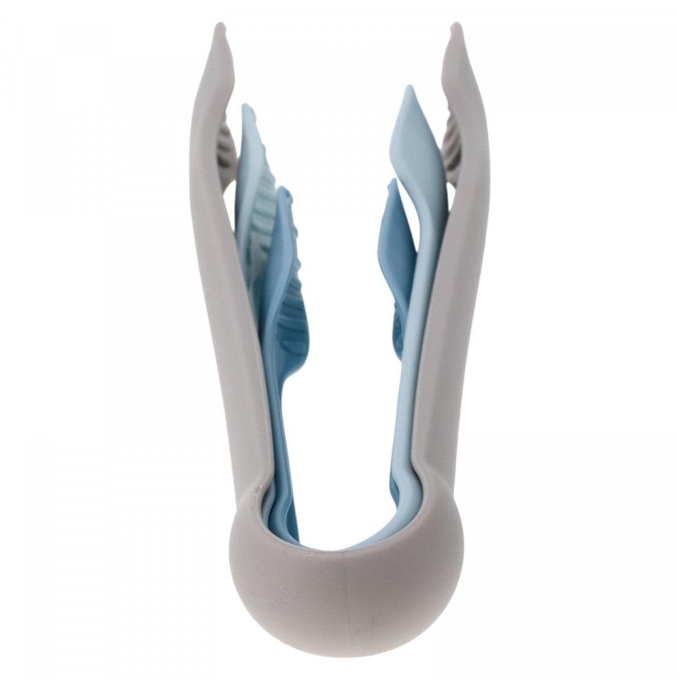 Set 3 buc, Clesti de bucatarie, PVC, 14.5 / 19.5 / 24.3 x 3 cm, Multicolor