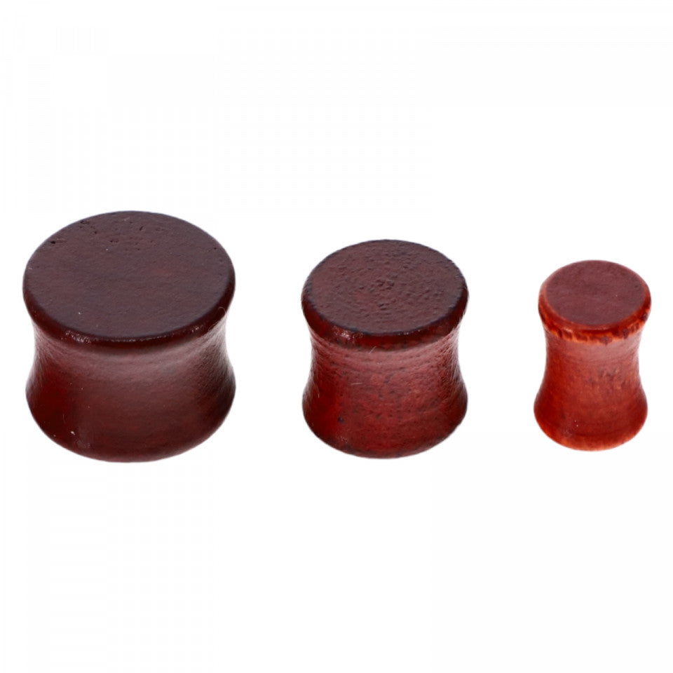 Set 3 buc, Piercing, Cercel pentru urechi, Lemn, Rotund, NO9860, 0.9 / 1.3 / 1.6 cm, Maro