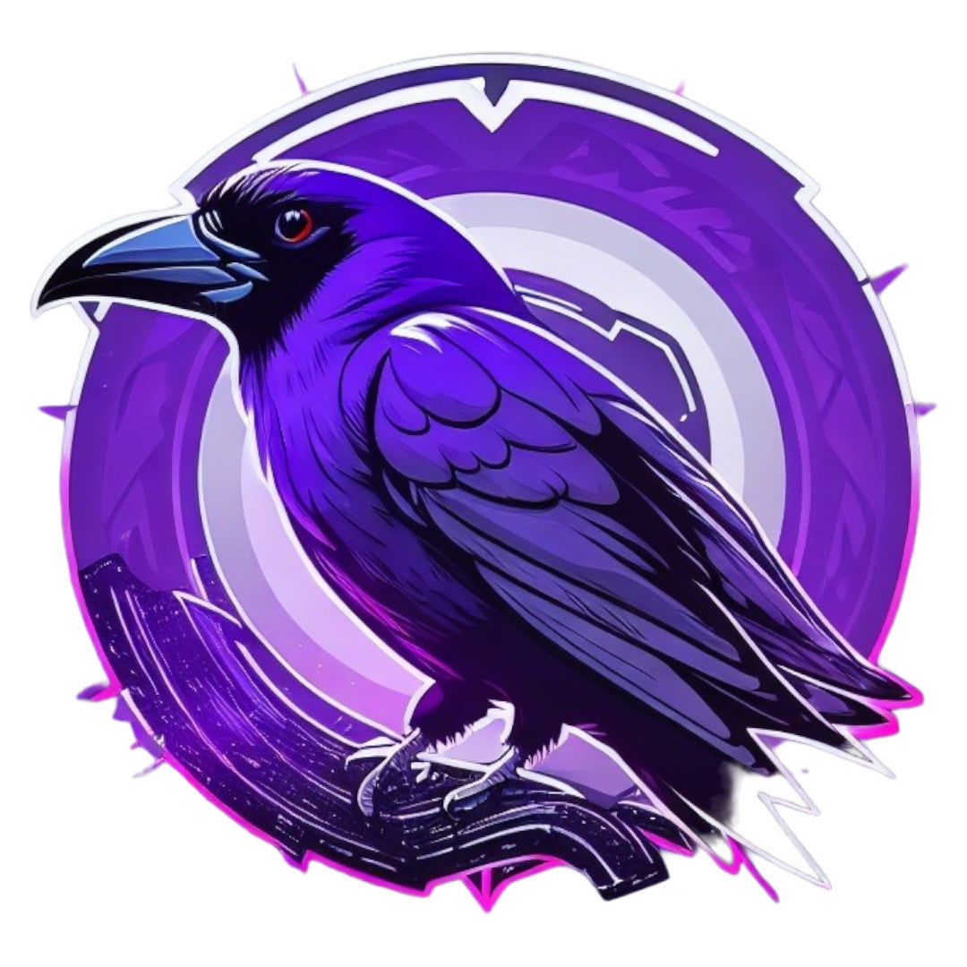 Set 3 bucati, Sticker decorativ, Cioara pe creanga, Rezistent la apa, NO2329, 6 cm, Multicolor