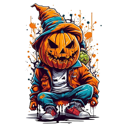 Set 3 bucati, Sticker decorativ, Costum de haloween, Rezistent la apa, NO1937, 6 cm, Multicolor