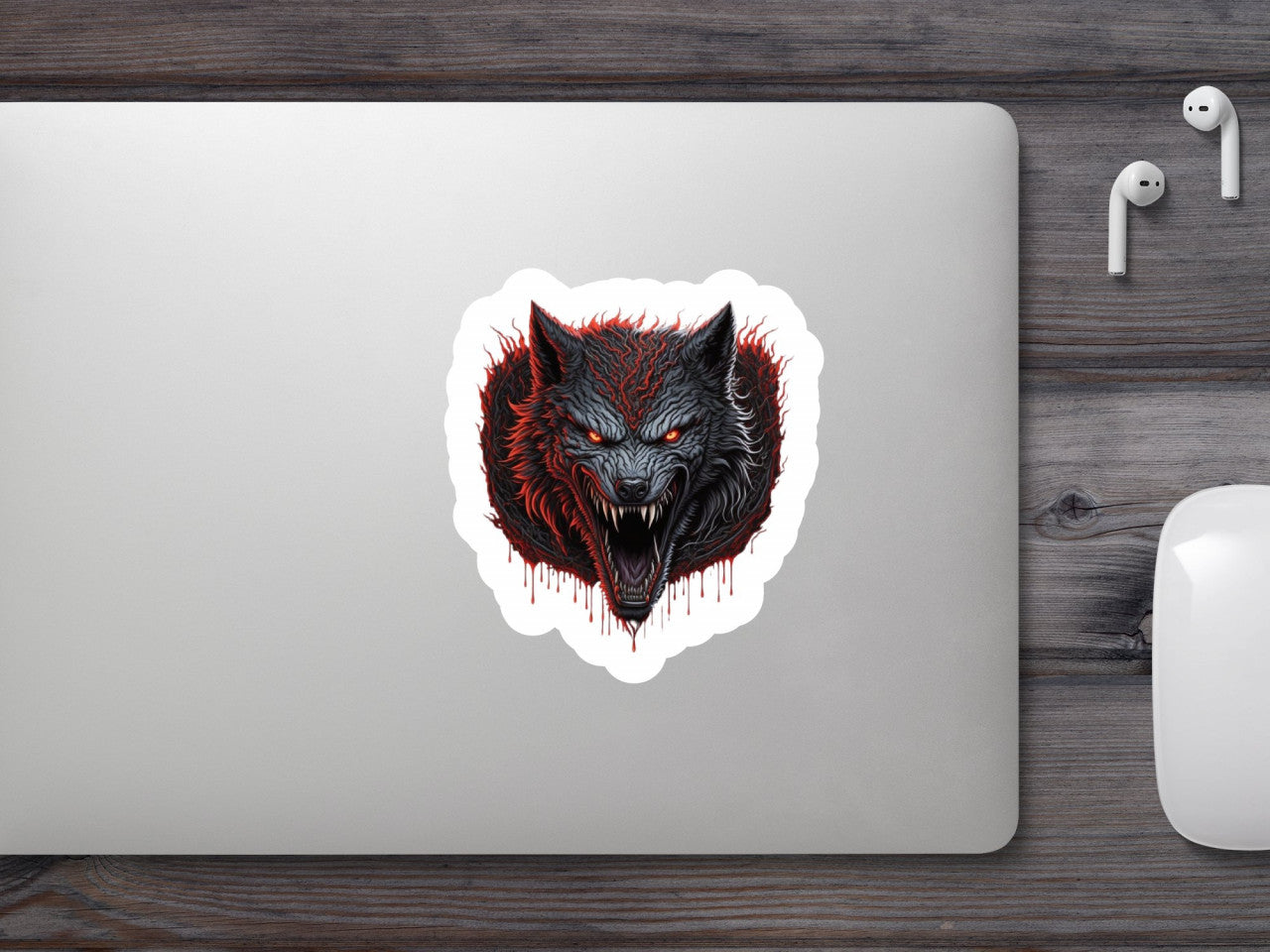 Set 3 bucati, Sticker decorativ, Lup infometat, Rezistent la apa, NO2263, 6 cm, Multicolor