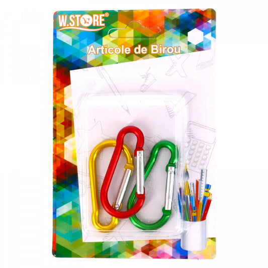 Set 3 carabine, NO543, 4.8 cm, Metal, Multicolor