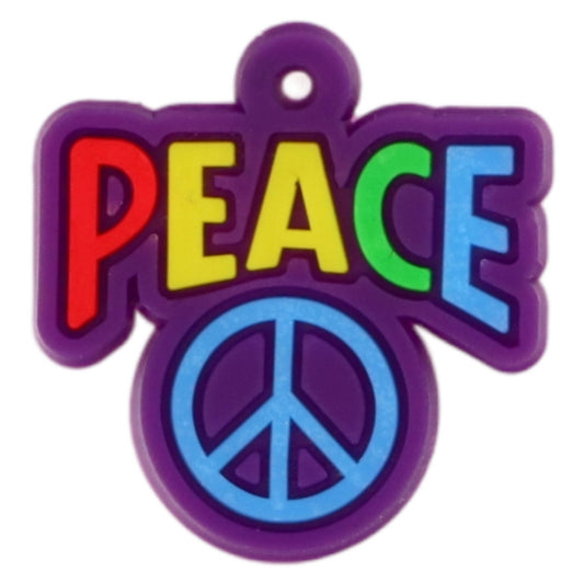 Set 4 bucati, andantiv din silicon, Peace, NO22, 2.2 cm, Mov