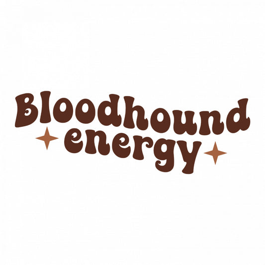 Set 4 bucati, Sticker decorativ, Bloodhound energy, Rezistent la apa, NO8585, 10 cm, Multicolor