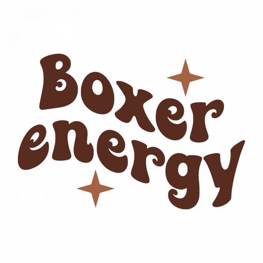 Set 4 bucati, Sticker decorativ, Boxer energy, Rezistent la apa, NO8637, 10 cm, Multicolor