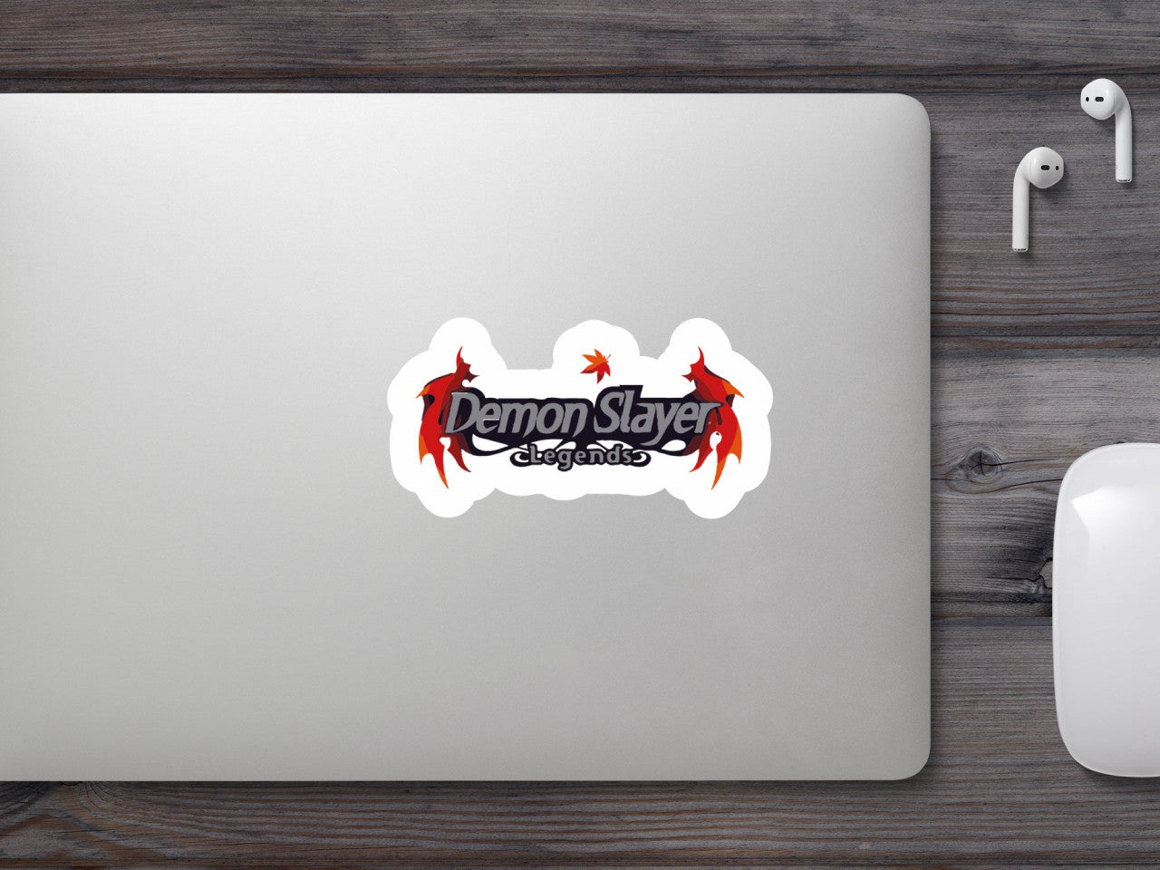 Set 4 bucati, Sticker decorativ, Demon Slayer Legends, Rezistent la apa, NO8983, 10 cm, Multicolor