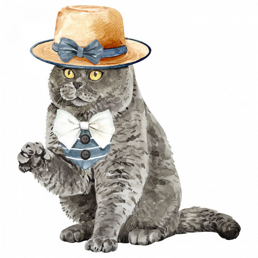 Set 4 bucati, Sticker decorativ, Donpisica da ordine, Rezistent la apa, NO9079, 10 cm, Multicolor