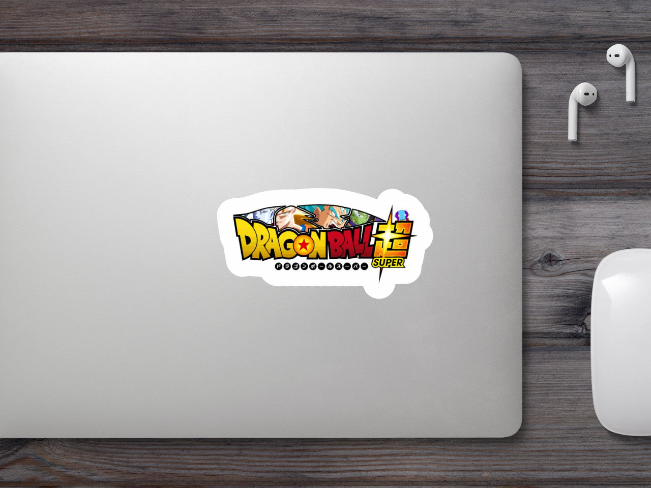 Set 4 bucati, Sticker decorativ, Dragon Ball Super, Rezistent la apa, NO9160, 10 cm, Multicolor