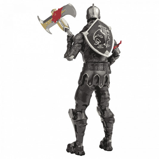 Set 4 bucati, Sticker decorativ, Fortnite Black Knight, Rezistent la apa, NO9303, 10 cm, Multicolor