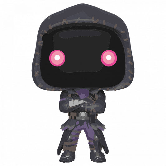 Set 4 bucati, Sticker decorativ, Fortnite Raven Funko Pop!, Rezistent la apa, NO9328, 10 cm, Multicolor