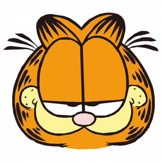 Set 4 bucati, Sticker decorativ, Garfield suparat, Rezistent la apa, NO9407, 10 cm, Multicolor