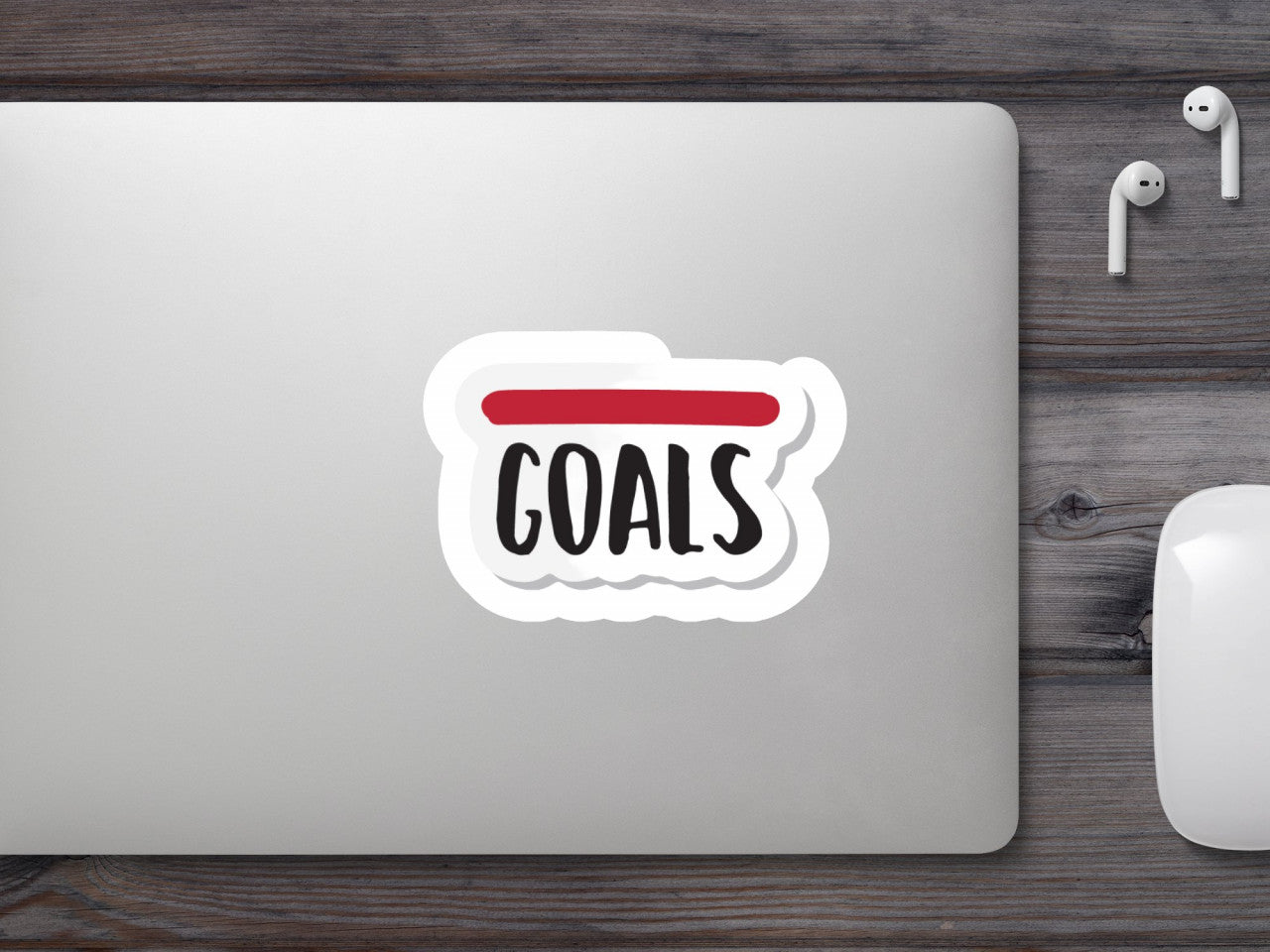 Set 4 bucati, Sticker decorativ, Goals, Rezistent la apa, NO9450, 10 cm, Multicolor