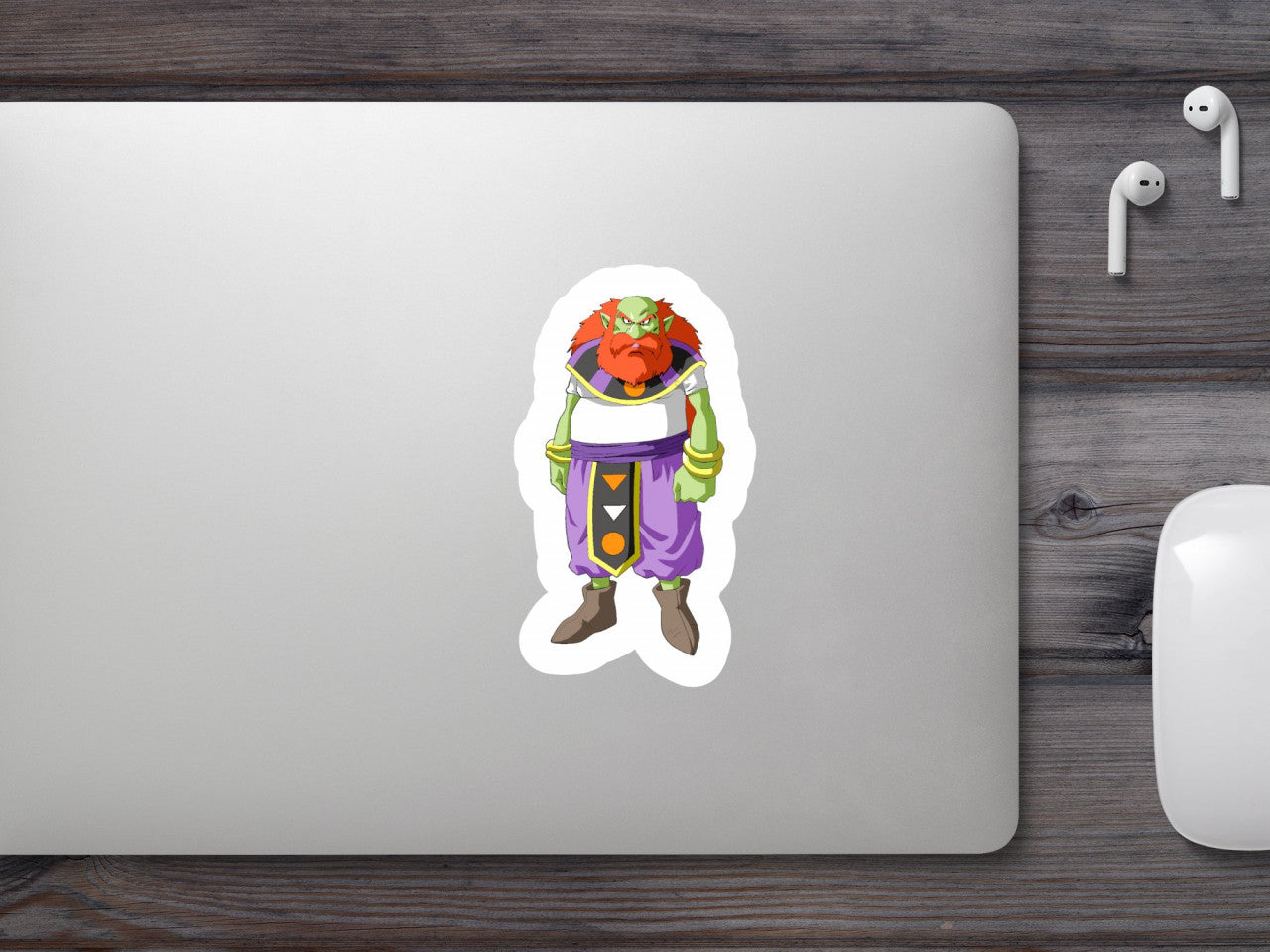 Set 4 bucati, Sticker decorativ, God of destruction Sidra Dragon Ball, Rezistent la apa, NO9451, 10 cm, Multicolor