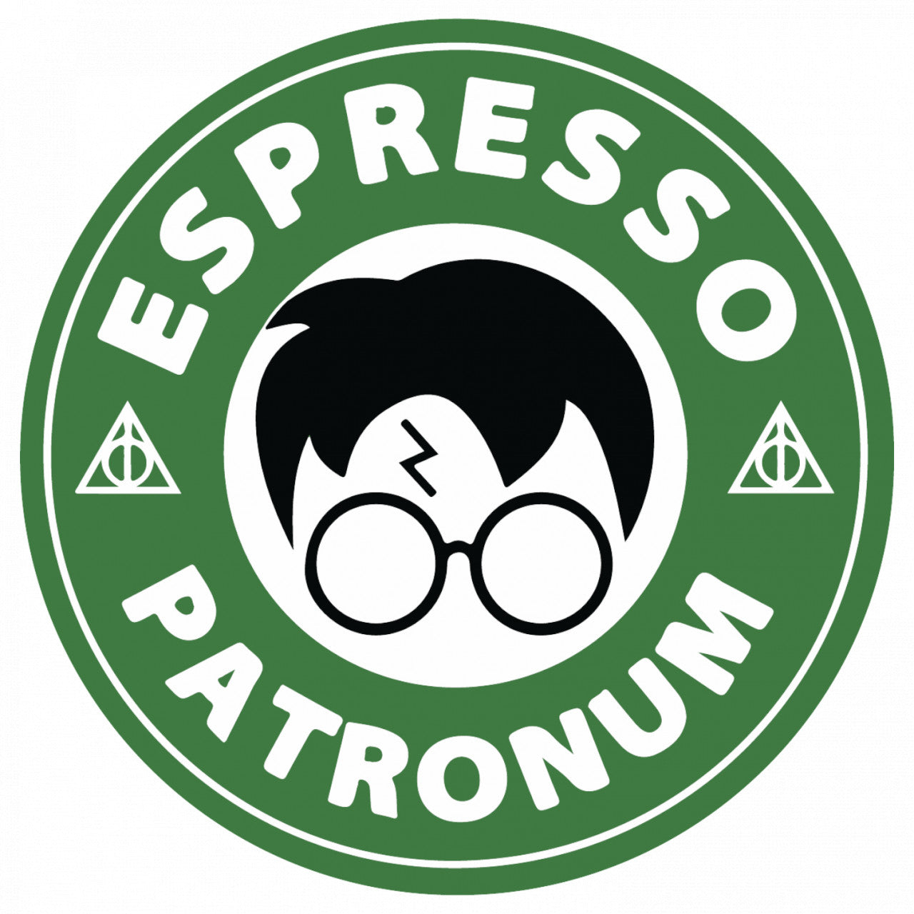 Set 4 bucati, Sticker decorativ, Harry Potter cafenea, Rezistent la apa, NO9568, 10 cm, Multicolor