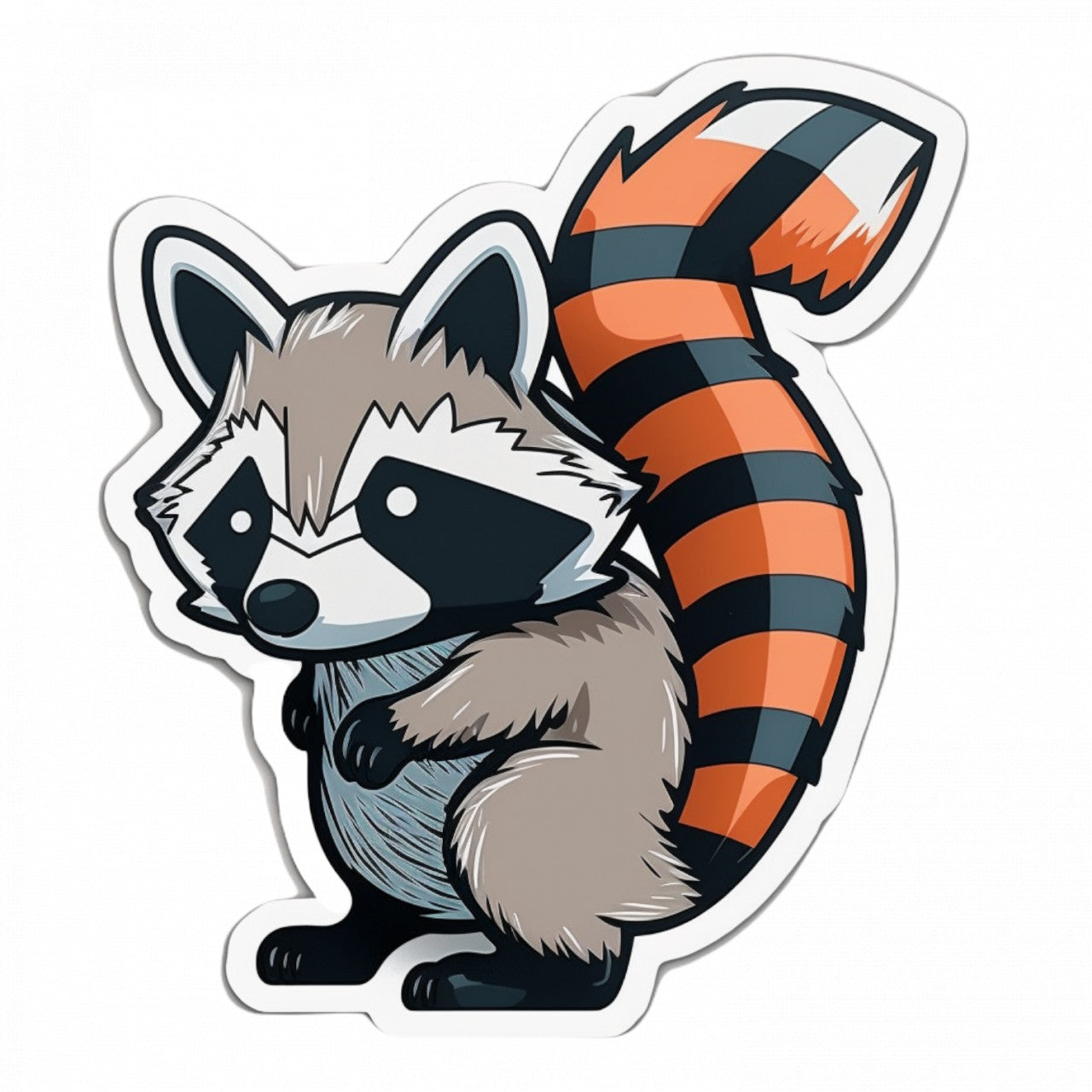 Set 4 bucati, Sticker decorativ, Raton, Rezistent la apa, NO7759, 10 cm, Multicolor